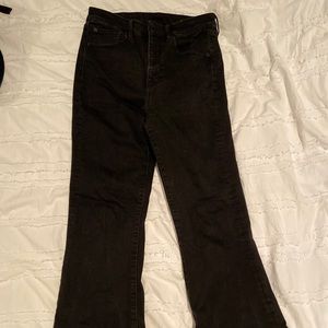 American Eagle Black Flare Jeans